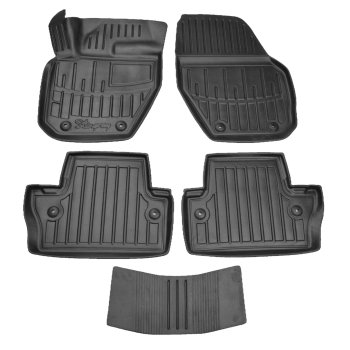 Dywaniki gumowe, korytkowe 3D, Stingray - Volvo S60/V60 2010-2018r. / 5 el.