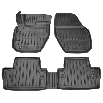 Dywaniki gumowe, korytkowe 3D, Stingray - Volvo S60/V60 2010-2018r. / 5 el.
