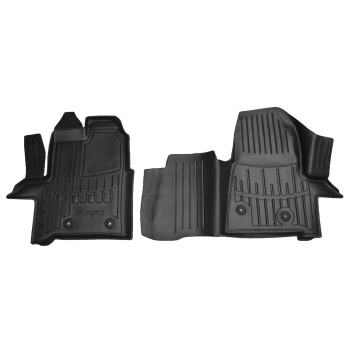 Dywaniki gumowe, korytkowe 3D, Stingray - Ford Transit od 2014r. / 2 el.
