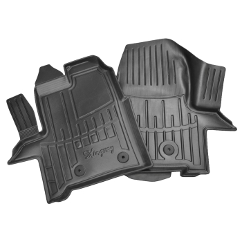 Dywaniki gumowe, korytkowe 3D, Stingray - Ford Transit od 2014r. / 2 el.