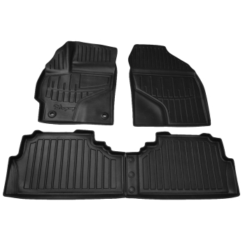Dywaniki gumowe, korytkowe 3D, Stingray - Toyota Prius V 2011-2015r. / 4 el.