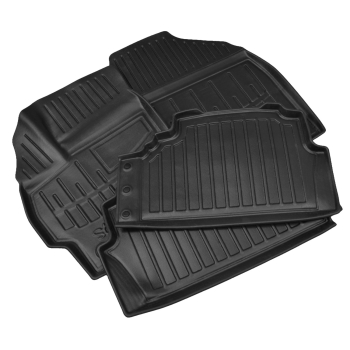 Dywaniki gumowe, korytkowe 3D, Stingray - Toyota Prius V 2011-2015r. / 4 el.