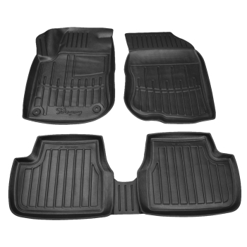 Dywaniki gumowe, korytkowe 3D, Stingray - Peugeot 2008 I 2013-2019r. / 5 el.