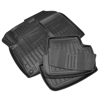 Dywaniki gumowe, korytkowe 3D, Stingray - Peugeot 2008 I 2013-2019r. / 5 el.