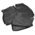 Dywaniki gumowe, korytkowe 3D, Stingray - Opel Insignia A 2008-2013r. / 5 el.
