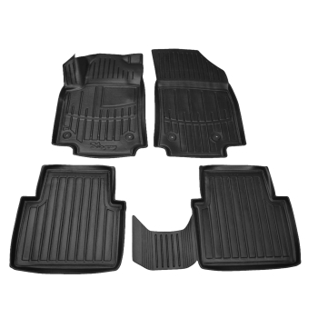 Dywaniki gumowe, korytkowe 3D, Stingray - Citroen C3 Aircross od 2017r. / 4 el.