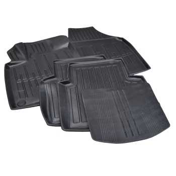 Dywaniki gumowe, korytkowe 3D, Stingray - Nissan Qashqai+2 2008-2014r. / 5 el.