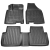 Dywaniki gumowe, korytkowe 3D, Stingray - Nissan Qashqai+2 2008-2014r. / 5 el.