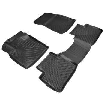 Dywaniki gumowe, korytkowe 3D, Stingray - Nissan Qashqai J12 od 2021r. / 4 el.
