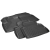 Dywaniki gumowe, korytkowe 3D, Stingray - Nissan Qashqai J12 od 2021r. / 4 el.
