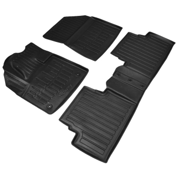 Citroen C5 Aircross (2018->) – Dywaniki gumowe korytkowe 3D marki Stingray / 4el.