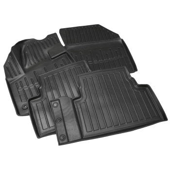 Citroen C5 Aircross (2018->) – Dywaniki gumowe korytkowe 3D marki Stingray / 4el.