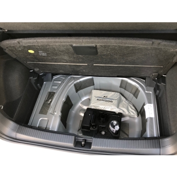 Gumowa mata bagażnika Gledring – Ford Fiesta Mk8 (2017–2023) (5d, dolna podłoga)