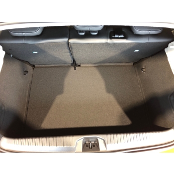 Gumowa mata bagażnika Gledring – Renault Clio V HB (2019->) (dolna podłoga, z kołem zapasowym)