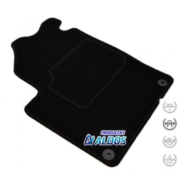 VW Sharan 7os 1999-2010r. Dywaniki welurowe - SILVER - kolory do wyboru.